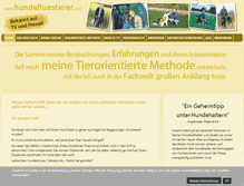 Tablet Screenshot of hundefluesterer.com